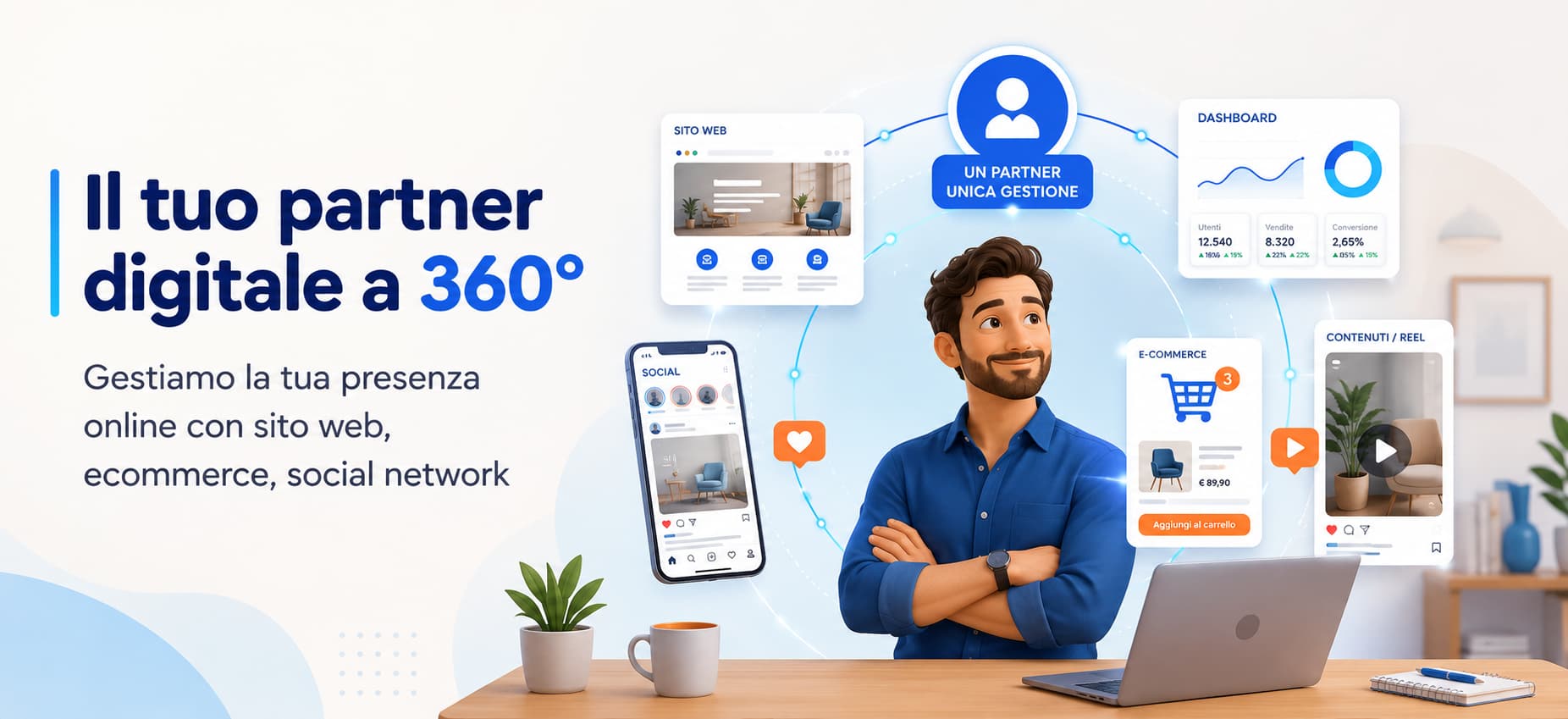 GenioHub partner digitale a 360 gradi