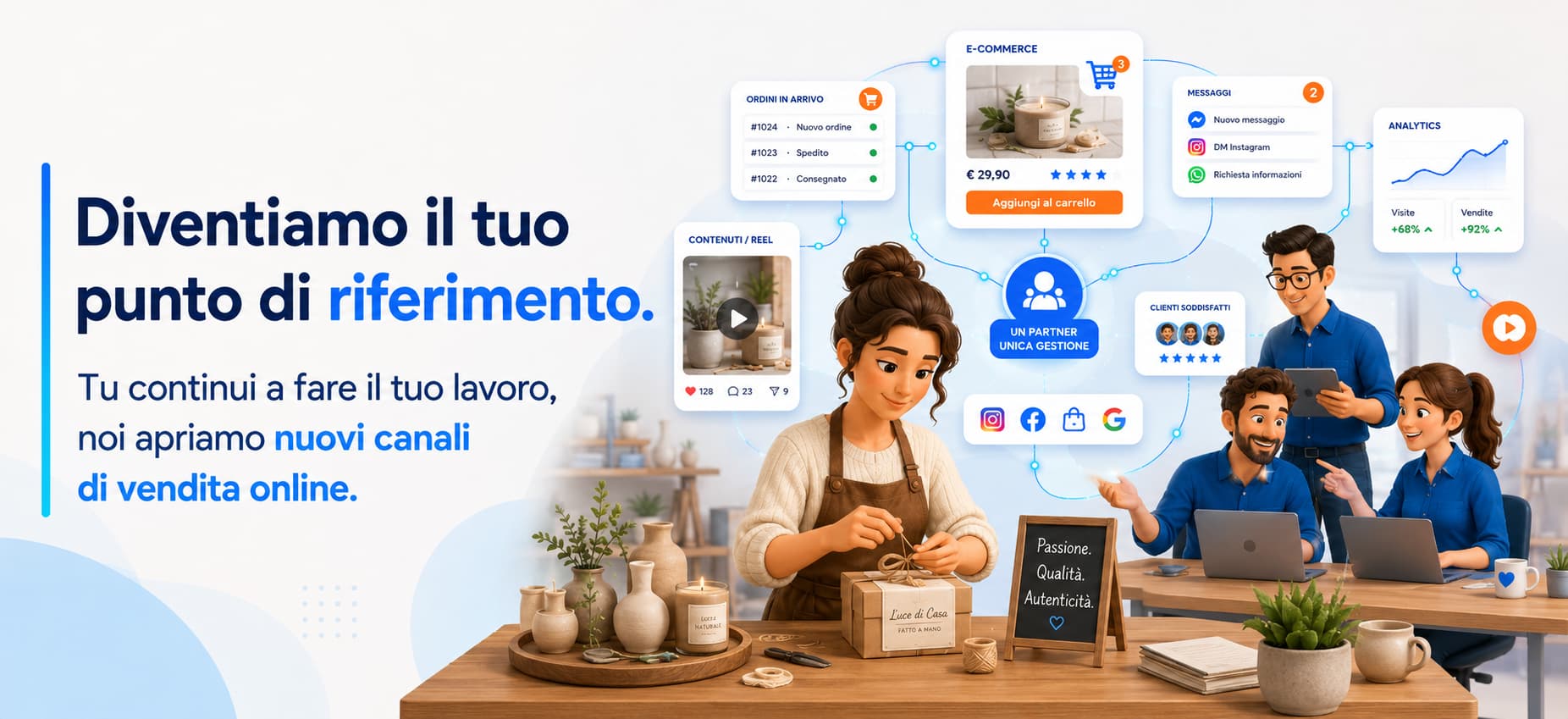 GenioHub punto di riferimento per nuovi canali di vendita online